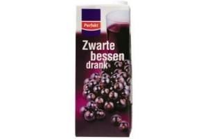 perfekt zwarte bessen drank