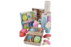 papieren cupcakeset