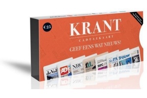 krantcadeaukaart