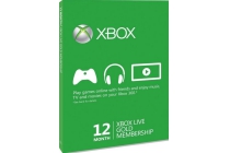 xbox live gold 12 maanden