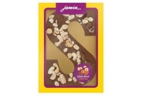 jamin chocoladeletter luxe notentopping