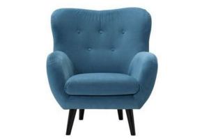 fauteuil viborg victoria petrolblauw