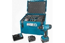 makita accuboormachine 14 4v met 66 delige accessoiresset