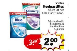 vicks keelpastilles
