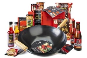 kerstpakket wok away