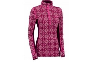 kari traa rose half zip shirt dames