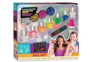 style me up glow in the dark nail art