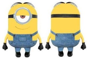 minions figuurkussen