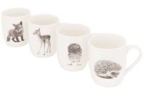 new bone china mokken forest animals