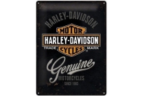 nostalgic art metalen bord harley davidson