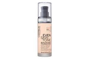 catrice even skin tone 005 even ivory beautifying foundation