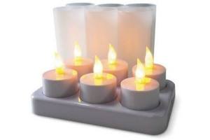 oplaadbare led theelichten