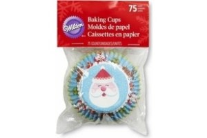 wilton baking cups kerstman