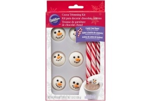 wilton snowman cocoa trim kit