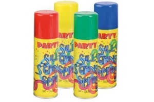 party silly string spray