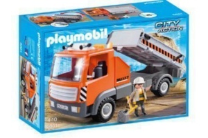 playmobil city action kiepvrachtwagen 6861