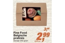 fine food belgische pralina c s