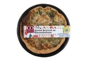 de oorsprong quiche broccoli blauwaderkaas