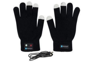 bluetooth handschoen large zwart