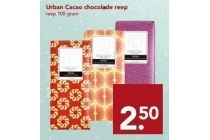 urban cacao chocolade reep