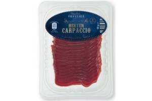gerookte hertencarpaccio