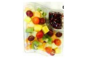 fruitsalade met granaatappelpitjes