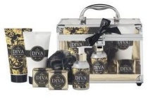 diva gevulde beautycase geschenkset