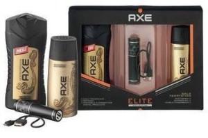 axe gold temptation powerbank geschenkset