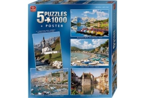 5in1 puzzelbox king 1000 stuks