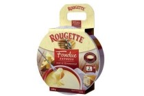 rougette kaasfondue snack