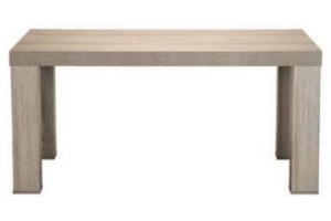 eetkamertafel mick lichtbruin 77 5x184x102 cm