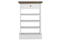 kast jolien wit naturel 85x55x23 cm