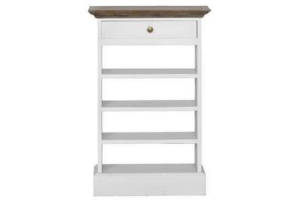 kast jolien wit naturel 85x55x23 cm