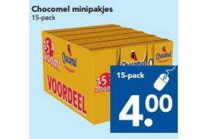 chocomel minipakjes