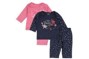 pr en eacute natal babypyjama ster hart