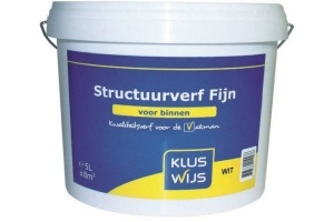 kluswijs structuurverf