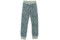 meisjes broek joggingstof met animal print