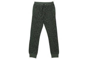 meisjes broek joggingstof met animal print