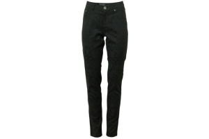 nu broek met jacquard print