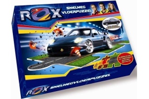 rox snelwegvloerpuzzel met auto