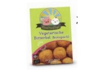 biologische bitterballen vegetarisch