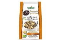 germline muesli zomervruchten gekiemde granen