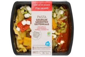 ah verse pasta gegrilde groenten geitenkaas