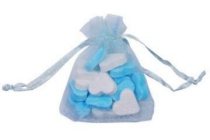 prenatal suikerhart zakjes blauw 10 stuks