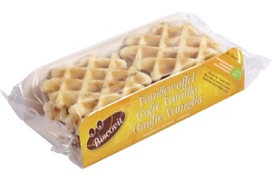 vanillewafel zonder suiker