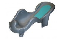 babybadstoel zilver grijs