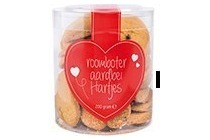 roomboter aardbei hartjes