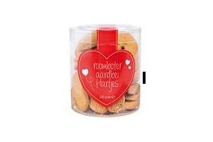 roomboter aardbei hartjes