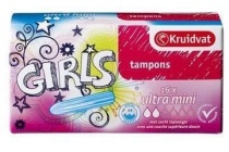 kruidvat girls ultra mini tampons