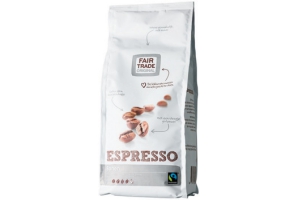 fair trade espressobonen